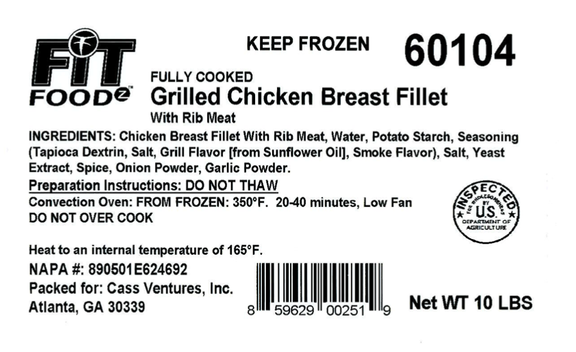 Suzanna’s Kitchen Recalls Ready-To-Eat Grilled Chicken Breast Fillet Products due to Possible Listeria Contamination Suzanna’s Kitchen Recalls Ready-To-Eat Grilled Chicken Breast Fillet Products due to Possible Listeria Contamination