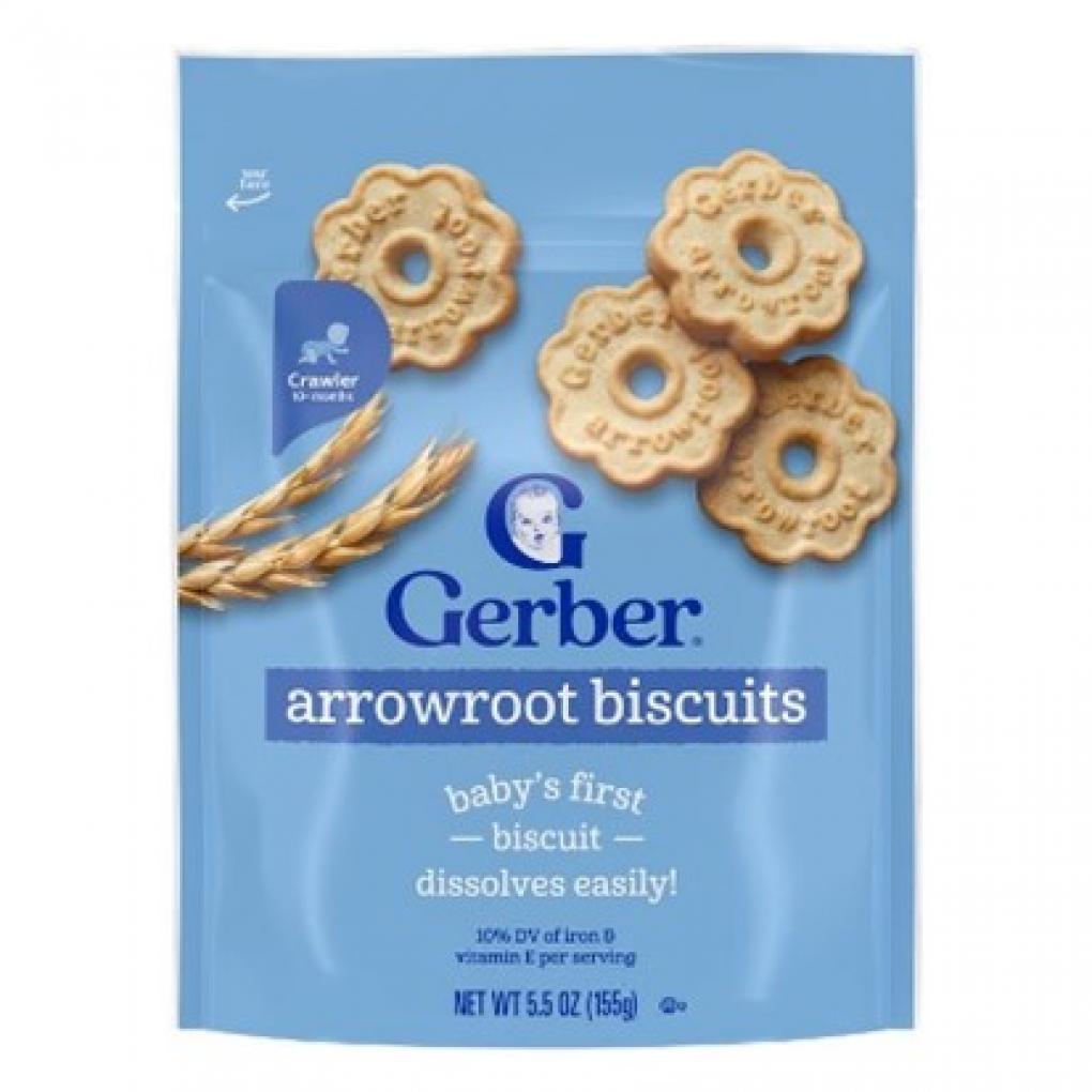 Gerber Products Company Announces Voluntary Recall of Limited Batches of Arrowroot Biscuits  Due to Potential Presence of Foreign Material 