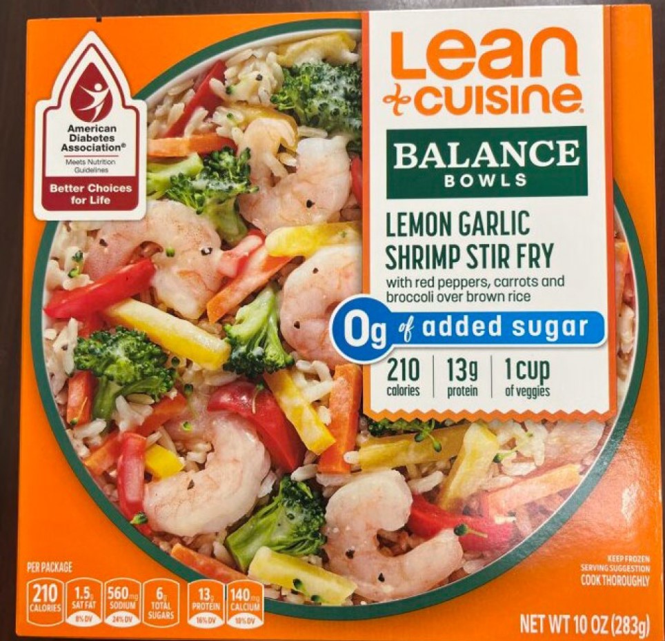 Lean Cuisine® Lemon Garlic Shrimp Stir Fry