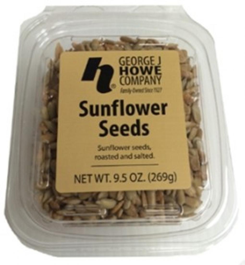 George J. Howe Co. Voluntarily Recalls Sunflower Seeds Due to Undeclare Tree Nuts (Cashews)