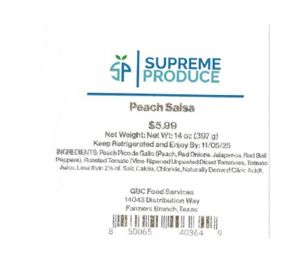 Supreme Produce LLC Voluntarily Recalls Moonlight Peaches Because of Possible Health Risk