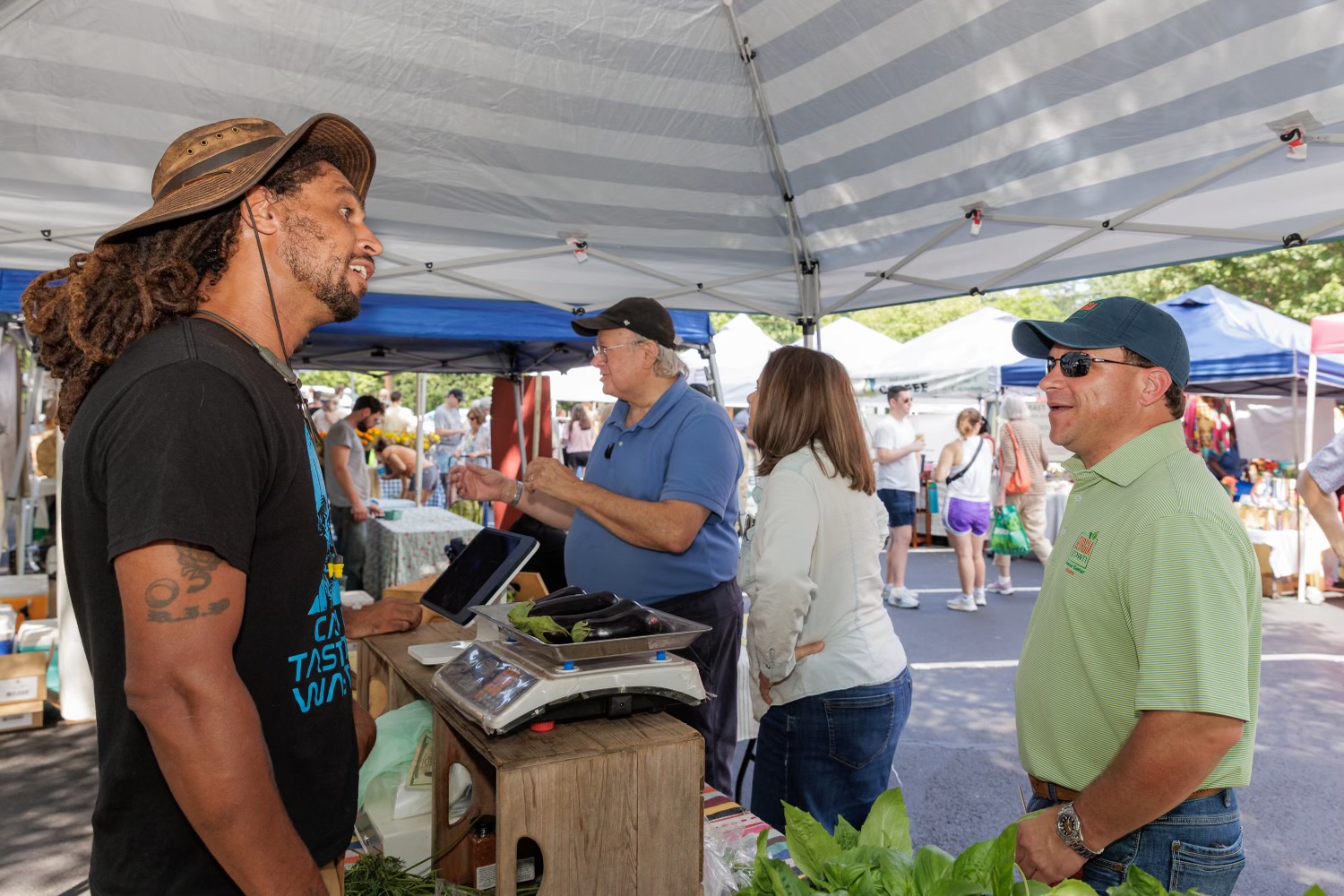 Georgia Agriculture Commissioner Tyler J Harper Celebrates Georgia’s Farmers and Producers at the Peachtree Road Farmers Market