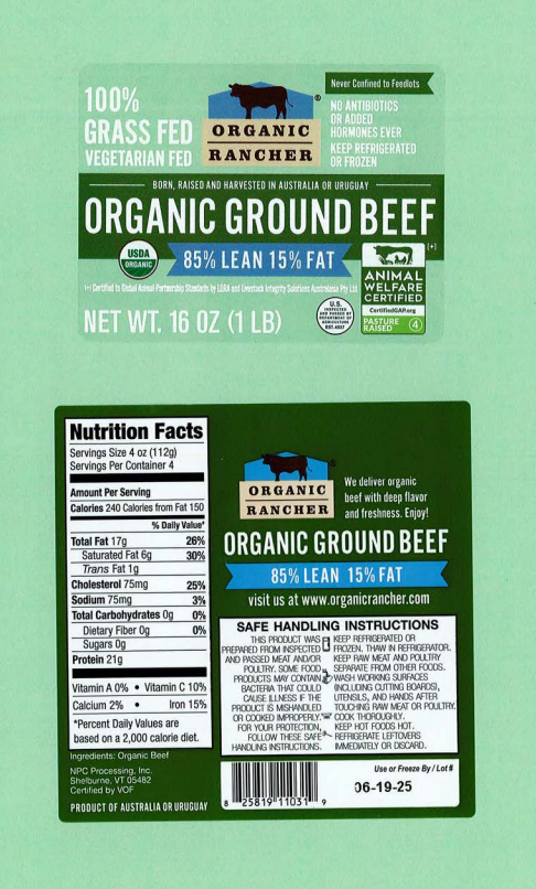 FSIS issues Public Health Alert for Ground Beef Products due to possible E. Coli O157:H7 contamination