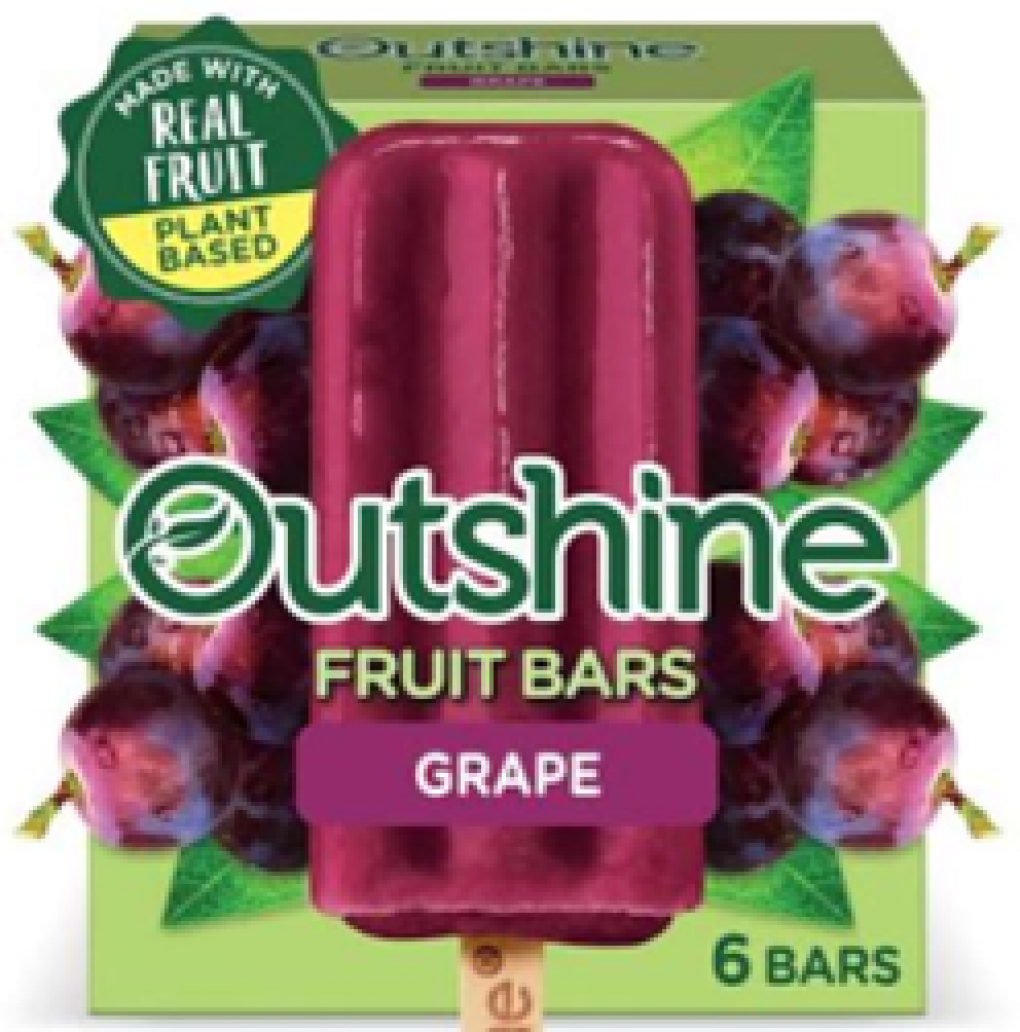 Dreyer’s Grand Ice Cream, Inc. Issues Voluntary Recall on Select Outshine Fruit Bars Due to Possible Foreign Matter Contamination