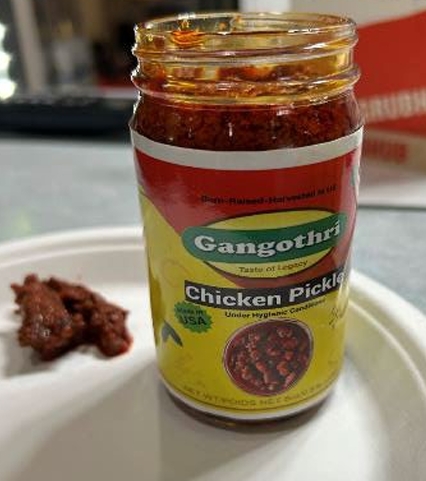 Indus Foods, LLC DBA Gangothri Foods Recalls Ready-To-Eat Pickled Goat and Chicken Products Produced Without Benefit of Inspection Indus Foods, LLC DBA Gangothri Foods Recalls Ready-To-Eat Pickled Goat and Chicken Products Produced Without Benefit of Inspection
