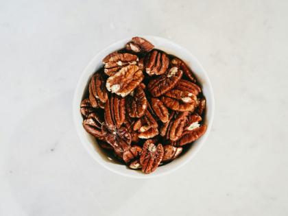 Pecans in a Bowl