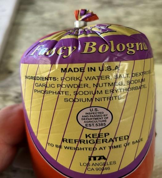 Various bologna products recalled due to misbranding Various bologna products recalled due to misbranding